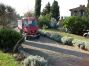 Vertretbare Mobilitat in Agrotourismus-Betrieb, gelegenen an Hugeln