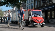 Elektrischen Transportwagen