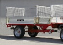 Raised side panels for trailer