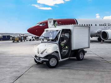 ALKE' electric airport vehicles