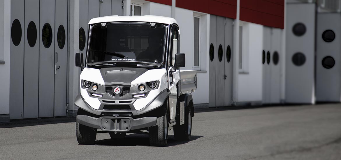 Electric Utility Vehicles Alkè ATX - High performance levels and state of the art design