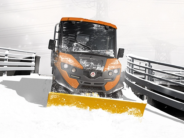 ALKE' Electric snow plow vehicles