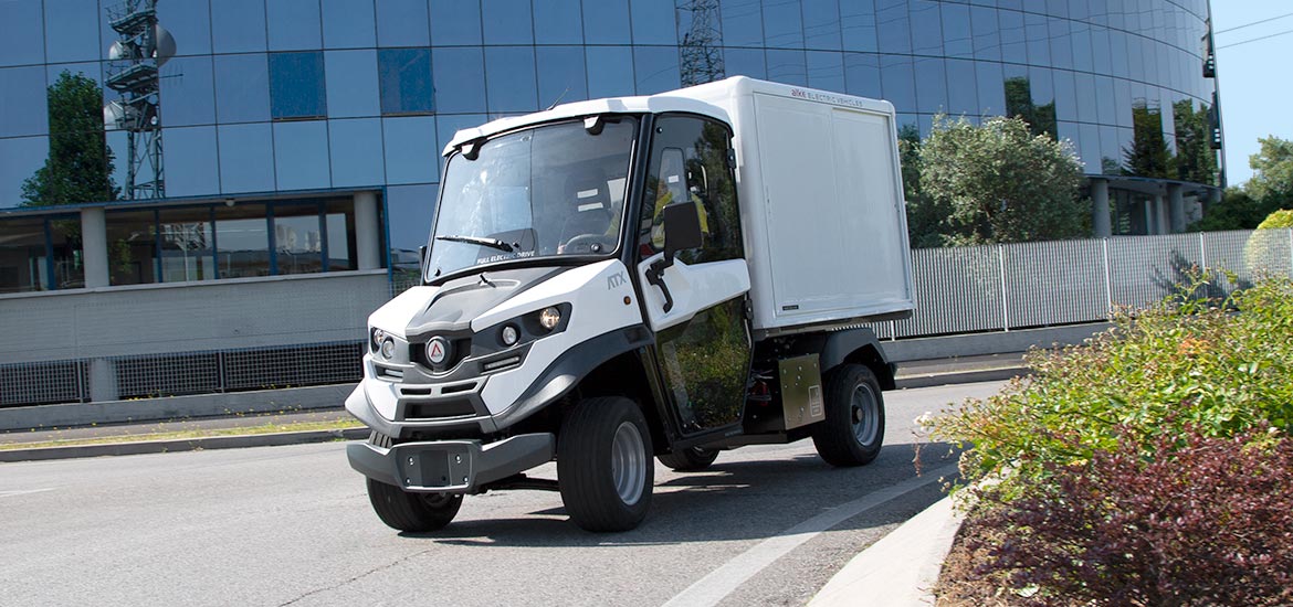 Electric commercial vehicles freight transport - Alke'