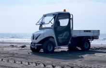 Beach electric truck