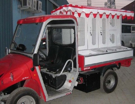 Electric
ice cream van