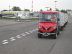 tractor for transport to the airport