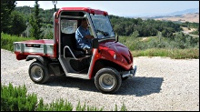 Electric tipper van