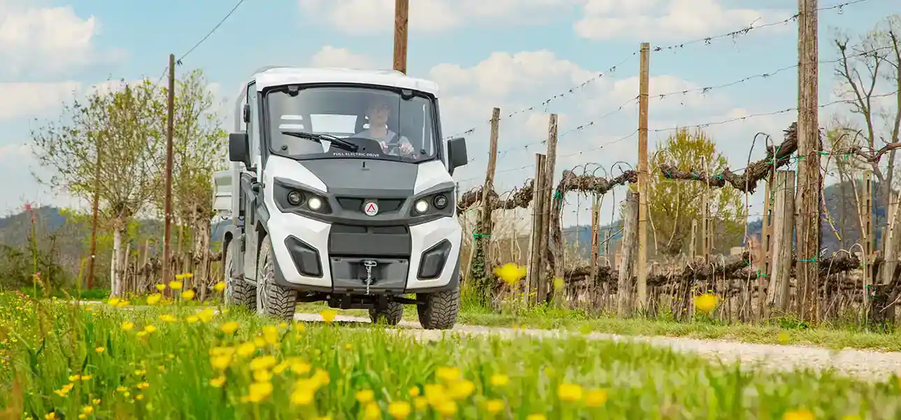 Elektrofahrzeuge für die Landwirtschaft Alkè ATX