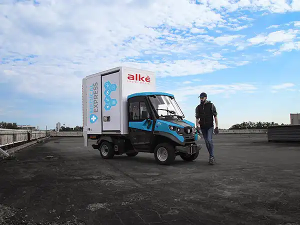 Elektrofahrzeuge für Forschungseinrichtungen und die chemisch-pharmazeutische Industrie