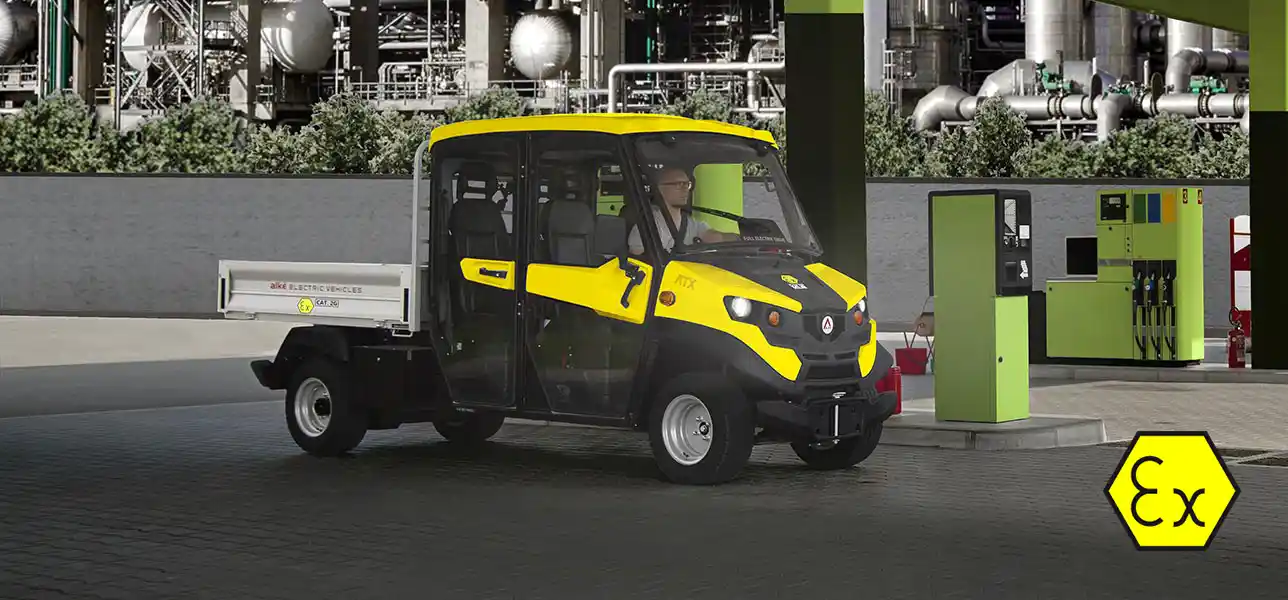 ATEX-Fahrzeug für explosionsgefährdete Bereiche