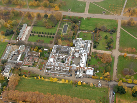 Kensington Palace Luftansicht