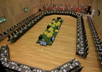 Hauptsitz der Slowenischen Regierung für diplomatische Treffen 