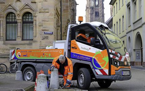 Die Elektrofahrzeuge von Alkè für Straßenreinigung und Straßenunterhalt