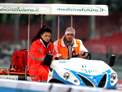 Alke electric ambulances for Naples FC