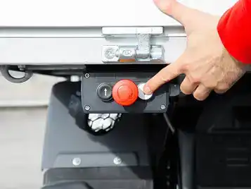 Rear direction control panel