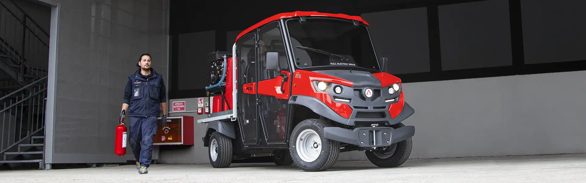 ALKE' Firefighter utility vehicles - Ready to action in case of fire