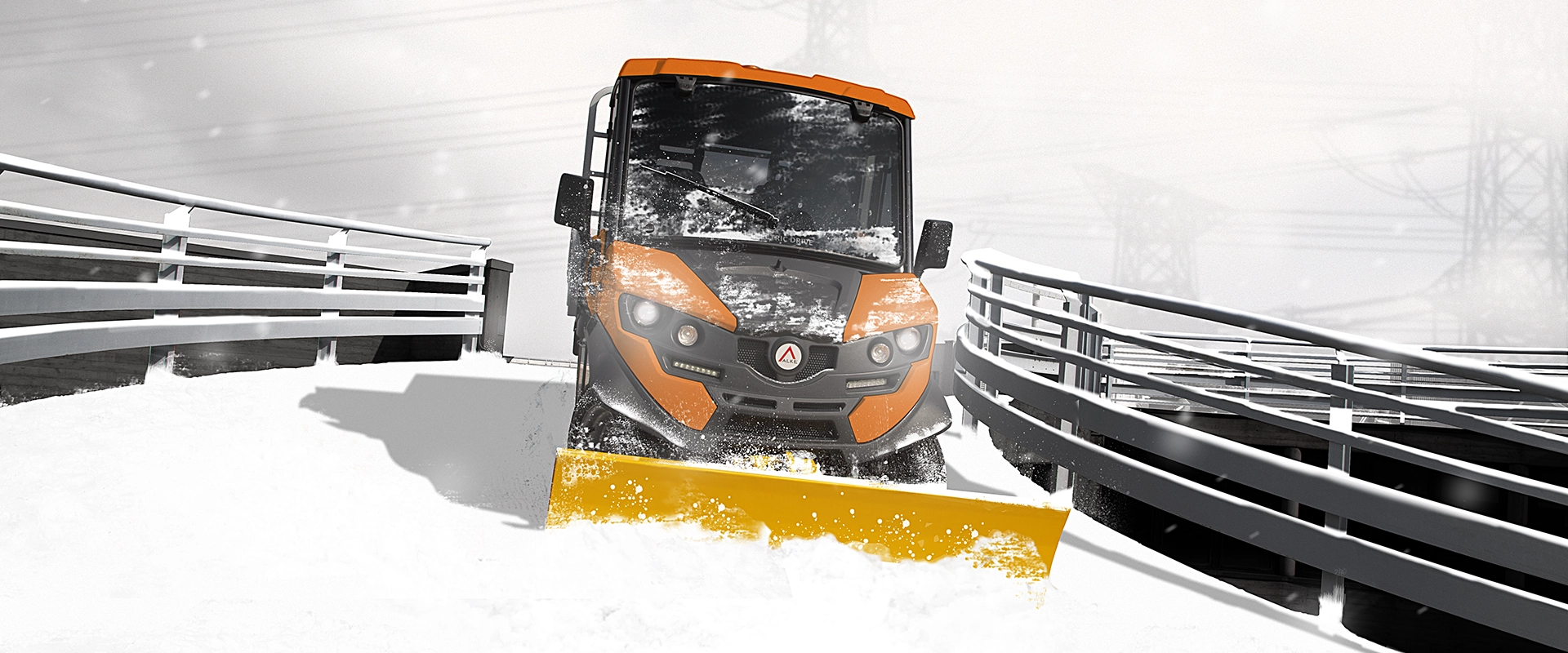 ALKE' Electric snow plow vehicles