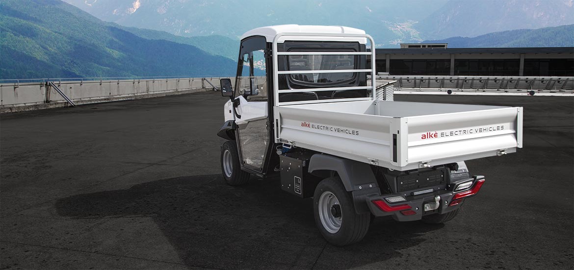 ATX range - Zero emissions vehicles with loading bed