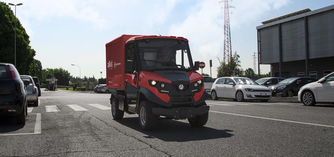 Maximum loading capacity of Alke' electric vehicle