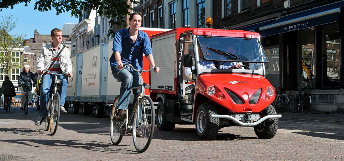 Utrecht electric cargohopper electric delivery van