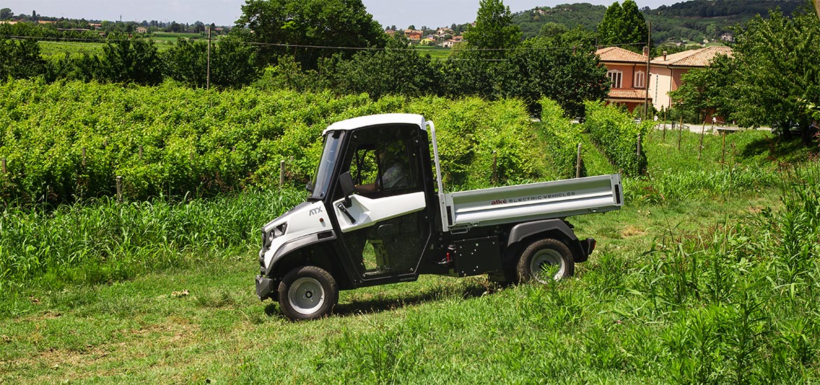 Agricultural off-road vehicles for organic vineyards Alkè