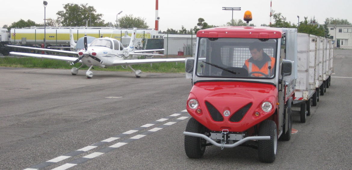 alke electric airport tractors