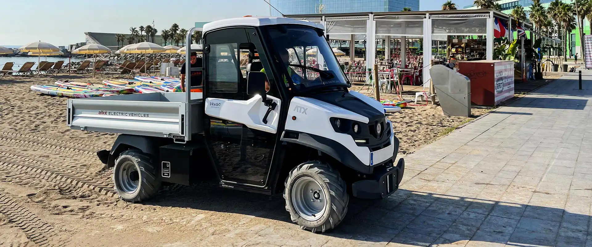 Alke electric vehicle for beach Alke'