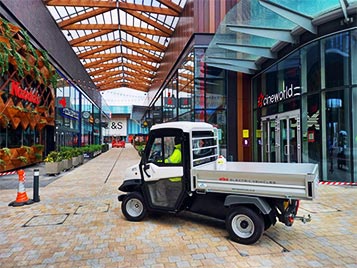 Recharging electric vehicles in shopping centers Alke'