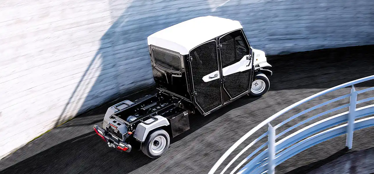 Chassis cab electric commercial vehicle Alke