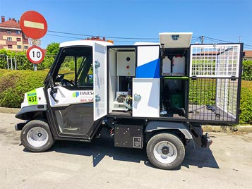 customised electric work vehicle