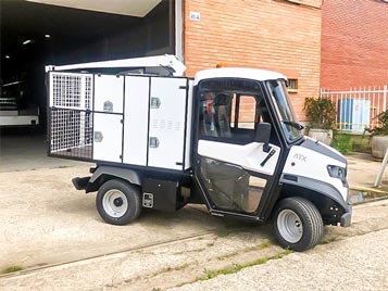 vehciles cutomised cargo area