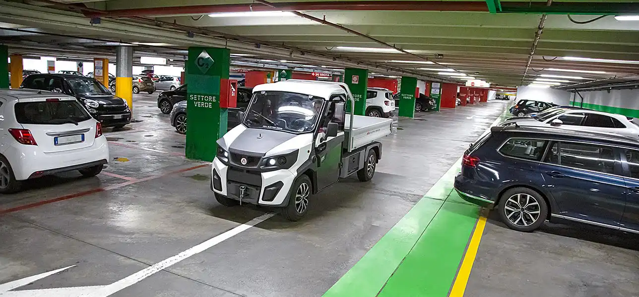 Geofence in commercial electric vehicles
