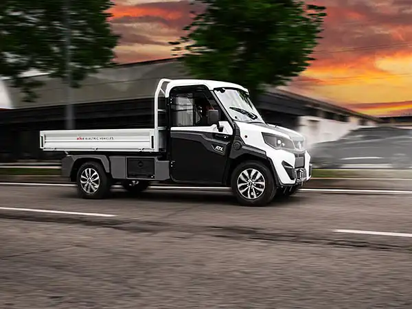 ATX4 electric vehicles with cargo bed - Load capacity up to 1,600 kg