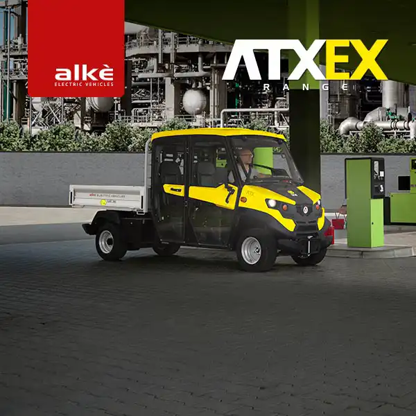 Download the catalogue of explosion-proof versions. Electric vehicles certified to operate in areas at risk of explosion.