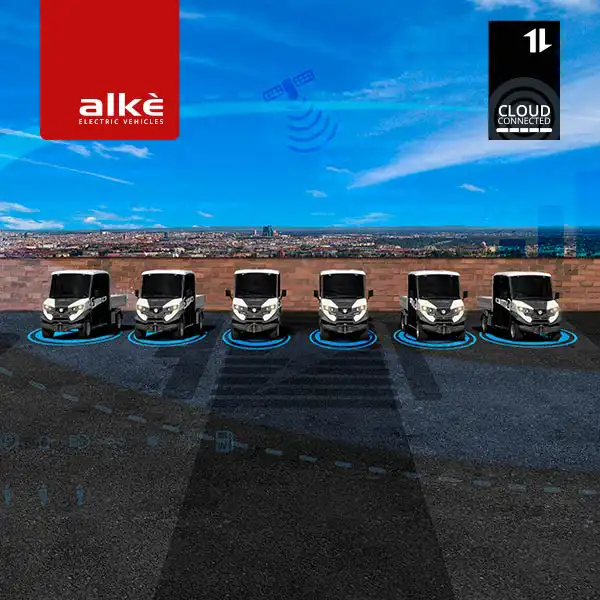 Download the Alkè Cloud Connected system catalogue. Monitoring and management of Alkè electric vehicle fleets.