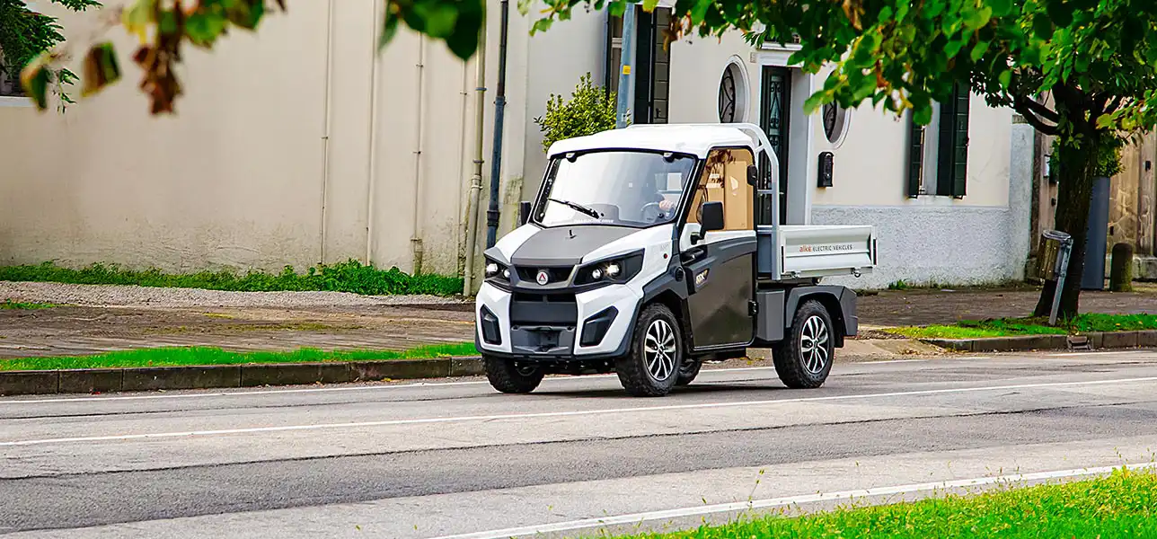 Small electric utility vehicle ATX4
