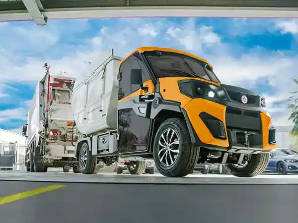 Waste transport vehicles