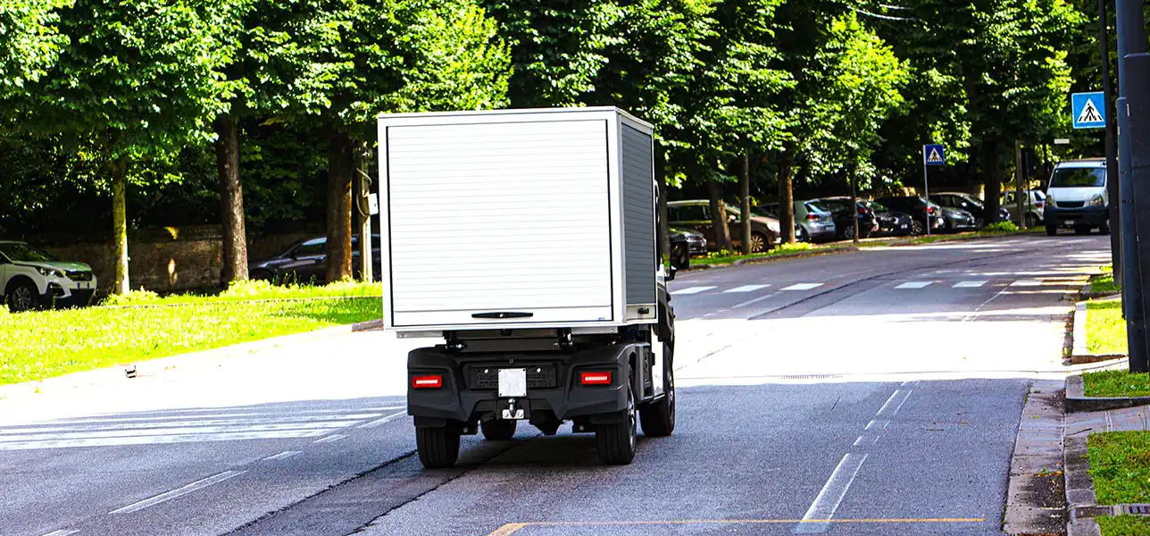 Small electric vans for urban logistics