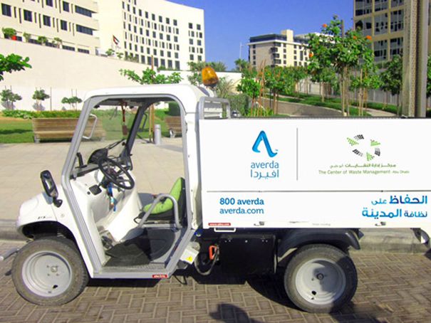 electric truck for waste disposal