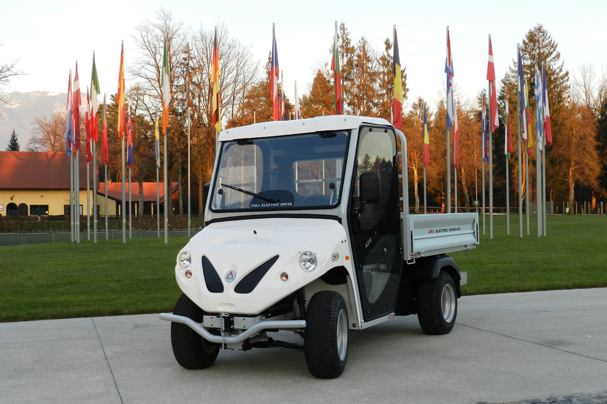 electric pick-up for government headquarter