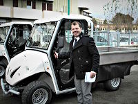 Pescara fish market electric vehicles